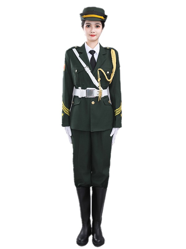 國旗班護(hù)衛(wèi)隊(duì)超值爆款禮服學(xué)生儀仗隊(duì)升旗手服儀式鼓樂隊(duì)演出服裝