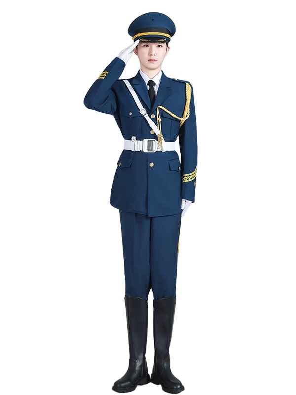 國旗班護(hù)衛(wèi)隊(duì)超值爆款禮服學(xué)生儀仗隊(duì)升旗手服儀式鼓樂隊(duì)演出服裝